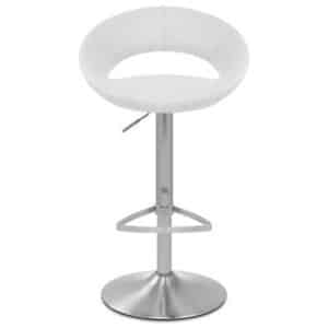 White Crescent Bar Stool for Hire