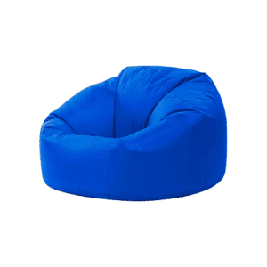 Large Indoor Outdoor Blue Bean Bag Hire