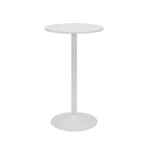 Blanc All White poseur table for hire