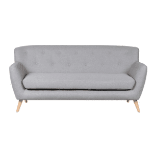 Caylor Light Grey 3 Seater Sofa for Hire