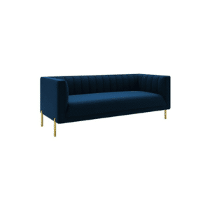 Bellamy Luxe Velvet 3 Seater Sofa (Navy)