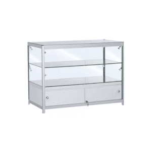 LED Glass Display Counter 1200mm (W) x 500mm (D)